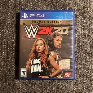 WWE 2K20 [Deluxe Edition] Sony Playstation 4 PS4 Game
